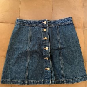 Denim skirt
